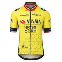 agu-visma-|-lease-a-bike-replica-former-belgischer-meister-2024-kurz-armel-jersey